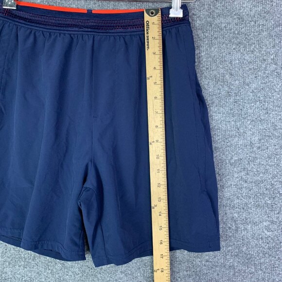 Rhone Mens Navy Blue Athletic Shorts Drawstring Size Small - Picture 7 of 11